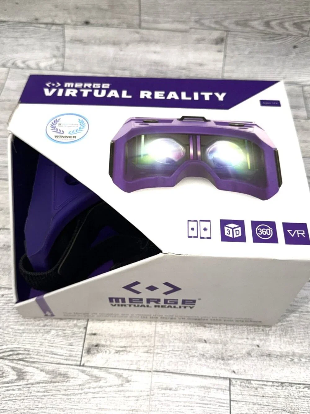 2015 Merge 360* Virtual Reality VR Headset Goggles